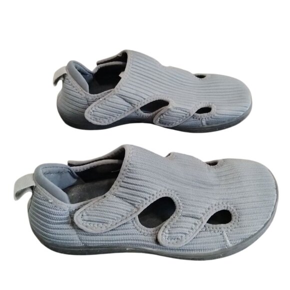 LeIsfIt Size 7.5 Shoes Women’s Adjustable Breathable Comfort Gray Wide Toe Box - Picture 7 of 11